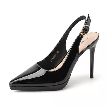 Туфли женские на высоком каблуке Zubumei, черный