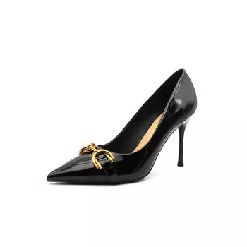 Туфли женские на высоком каблуке Zubumei, цвет Nude