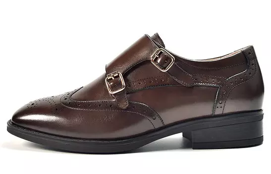 Туфли женские низкие коричневые Beau Today