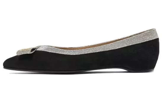 Туфли женские повседневные Women's Casual Shoes Women's Low-Top Black Cameido