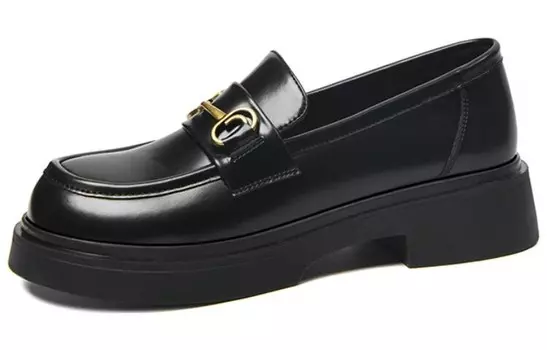Туфли женские повседневные Women's Casual Shoes Women's Black Cameido