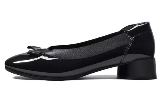 Туфли женские повседневные Women's Casual Shoes Women's Low-Top Black Cameido