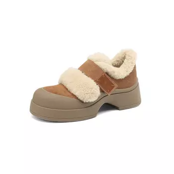 Туфли женские повседневные Women's Casual Shoes Women's Low-Top Aiqinisha, хаки