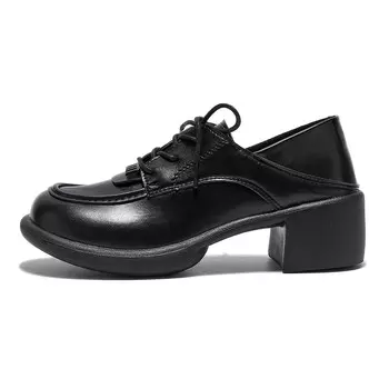 Туфли женские повседневные Women's Casual Shoes Women's Little Red Man, черный