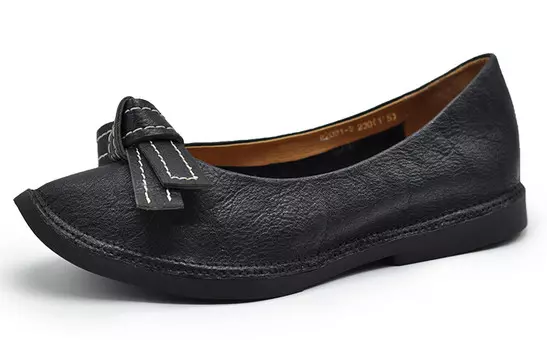 Туфли женские повседневные Women's Casual Shoes Women's Low-Top Artmu, черный