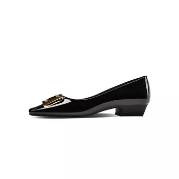 Туфли женские повседневные Women's Casual Shoes Women's Bosssunwen, цвет Burgundy