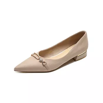 Туфли женские повседневные Women's Casual Shoes Women's Beige Dme