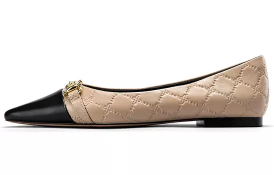 Туфли женские повседневные Women's Casual Shoes Women's Nini West, цвет Apricot/Black