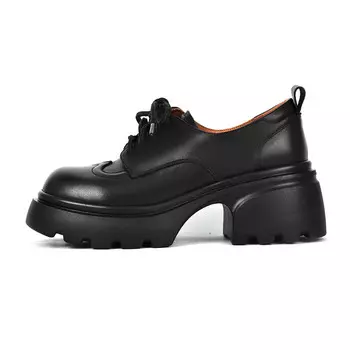 Туфли женские повседневные Women's Casual Shoes Women's Low-Top Aiqinisha, черный