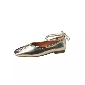 Туфли женские повседневные Women's Casual Shoes Women's Mo Lin, золотой