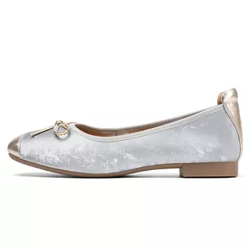 Туфли женские повседневные Women's Casual Shoes Women's Laorentou, цвет Silver Gray