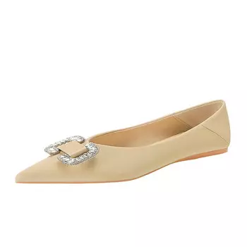 Туфли женские повседневные Women's Casual Shoes Women's Bamiti, цвет Champagne