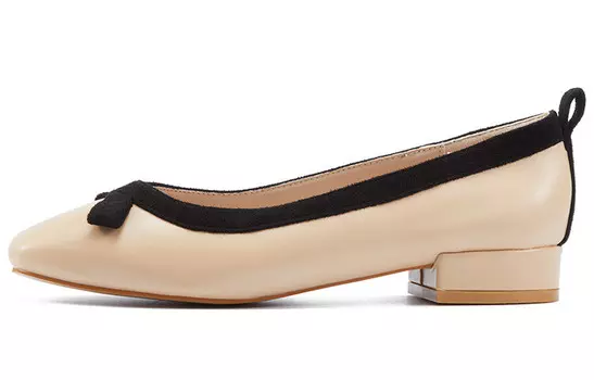 Туфли женские повседневные Women's Casual Shoes Women's Low-Top Honey Girl, цвет Milk Tea Beige