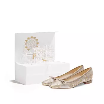 Туфли женские повседневные Women's Casual Shoes Women's Champagne Gold Pjjuu, цвет Champagne Gold 2cm