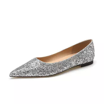 Туфли женские повседневные Women's Casual Shoes Women's Hkcp, серебряный