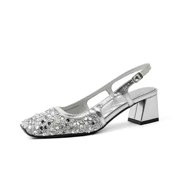 Туфли женские повседневные Women's Casual Shoes Women's Beijiani, серебряный