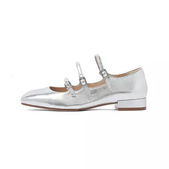 Туфли женские повседневные Women's Casual Shoes Women's Comely, серебряный