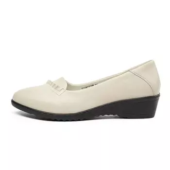 Туфли женские повседневные Women's Casual Shoes Women's Aokang, кремовый