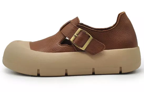 Туфли женские повседневные Women's Casual Shoes Women's Artmu, коричневый