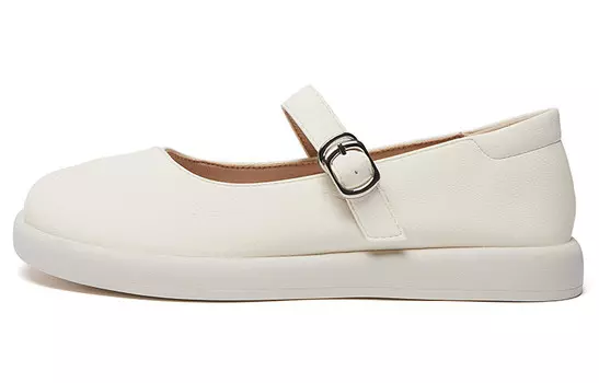 Туфли женские повседневные Women's Casual Shoes Women's Low-Top Joy&Mario, бежевый