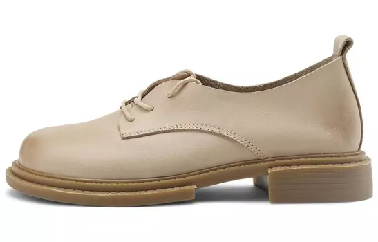 Туфли женские повседневные Women's Casual Shoes Women's Low-Top Occaman, кремовый