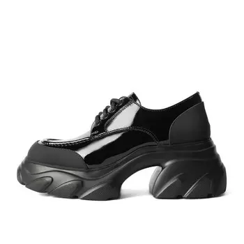 Туфли женские повседневные Women's Casual Shoes Women's Solid Color Belle, черный