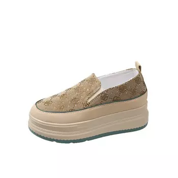 Туфли женские повседневные Women's Casual Shoes Women's Brown Abcfjg