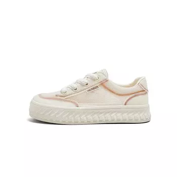 Туфли женские повседневные Women's Casual Shoes Women's Humanism 1986, бежевый/серый