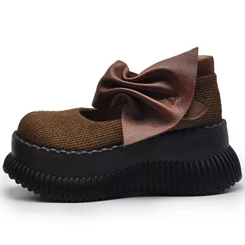 Туфли женские повседневные Women's Casual Shoes Women's Artmu, черный/синий