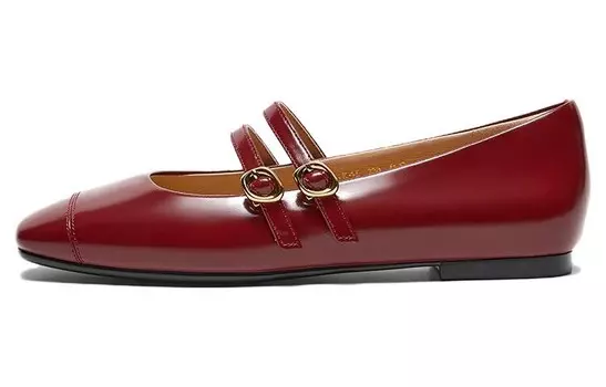 Туфли женские повседневные Women's Casual Shoes Women's Basto, цвет Burgundy