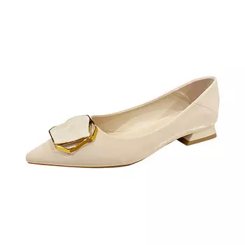 Туфли женские повседневные Women's Casual Shoes Women's Black/off-white/green Bamiti