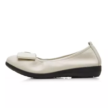 Туфли женские повседневные Women's Casual Shoes Women's Aokang, кремовый