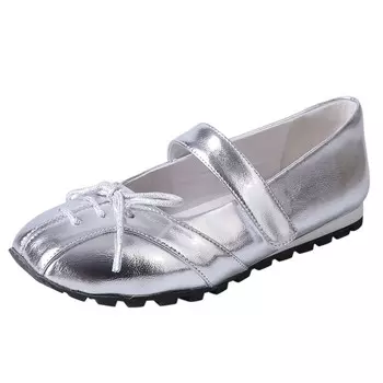 Туфли женские повседневные Women's Casual Shoes Women's Kemeilian, серебряный