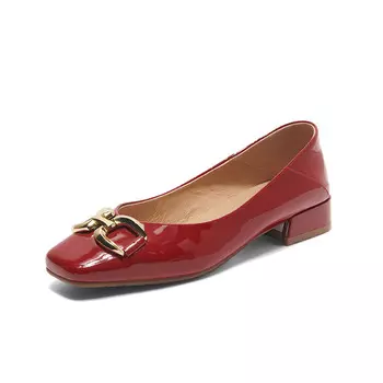 Туфли женские повседневные Women's Casual Shoes Women's Pt'Son, красный