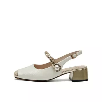 Туфли женские повседневные Women's Casual Shoes Women's 15 Mins, бежевый