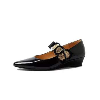 Туфли женские повседневные Women's Casual Shoes Women's Mukaluo, черный