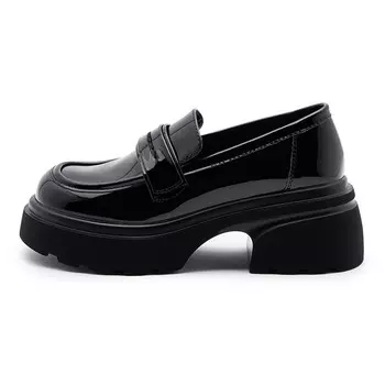 Туфли женские повседневные Women's Casual Shoes Women's A Poinsettia Princess, цвет Black Patent Leather