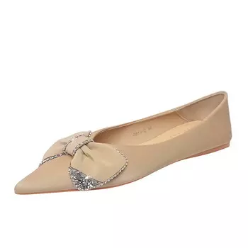 Туфли женские повседневные Women's Casual Shoes Women's Bamiti, цвет Champagne