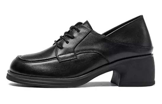 Туфли женские повседневные Women's Casual Shoes Women's Guci Tianlun, черный