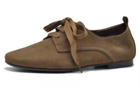 Туфли женские повседневные Women's Casual Shoes Women's Low-Top Artmu, хаки