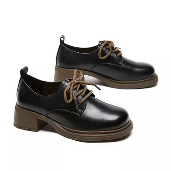 Туфли женские повседневные Women's Casual Shoes Women's Low-Top Malemonkey, черный