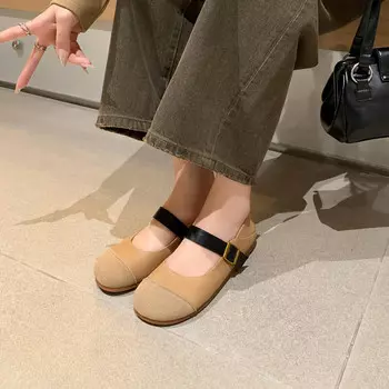 Туфли женские повседневные Women's Casual Shoes Women's Mo Lin, цвет Apricot