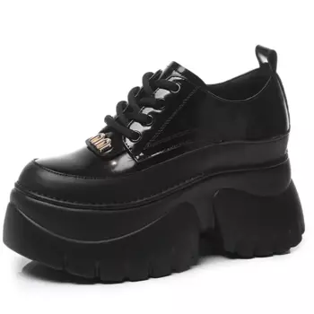 Туфли женские повседневные Women's Casual Shoes Women's Nrdrofficial, бежевый/черный