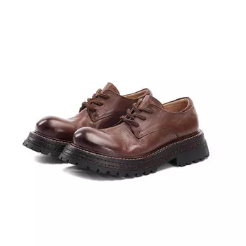 Туфли женские повседневные Women's Casual Shoes Women's Low-Top Goomet, темно-коричневый