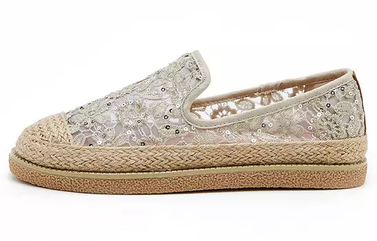 Туфли женские повседневные Women's Casual Shoes Women's Mid-Top Joy&Mario, золотой