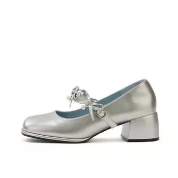Туфли женские повседневные Women's Casual Shoes Women's Mxgm, серебряный