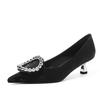 Туфли женские повседневные Women's Casual Shoes Women's Bai Shiting, зеленый