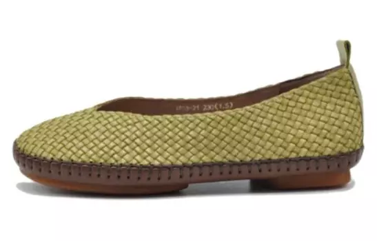 Туфли женские повседневные Women's Casual Shoes Women's Low-Top Artmu, зеленый