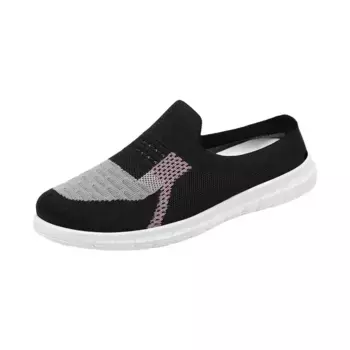 Туфли женские повседневные Women's Casual Shoes Women's Abcfjg, черный/фиолетовый