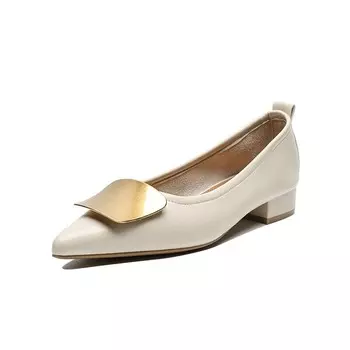 Туфли женские повседневные Women's Casual Shoes Women's Beige Dme